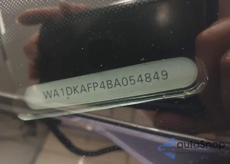 2011 Audi Q5 3.2 Premium Plus из США, поврежденный, VIN WA1DKAFP4BA054849